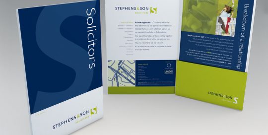 Stephens & Sons folder
