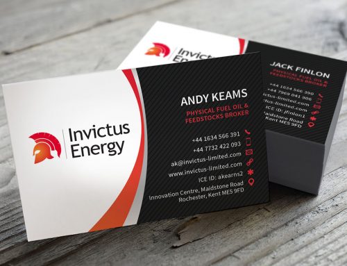 Invictus Energy business cards