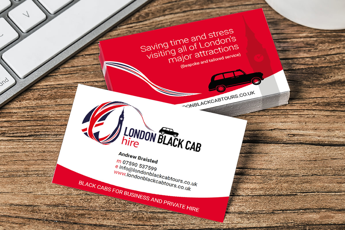 London Black Cab Tours Business Card